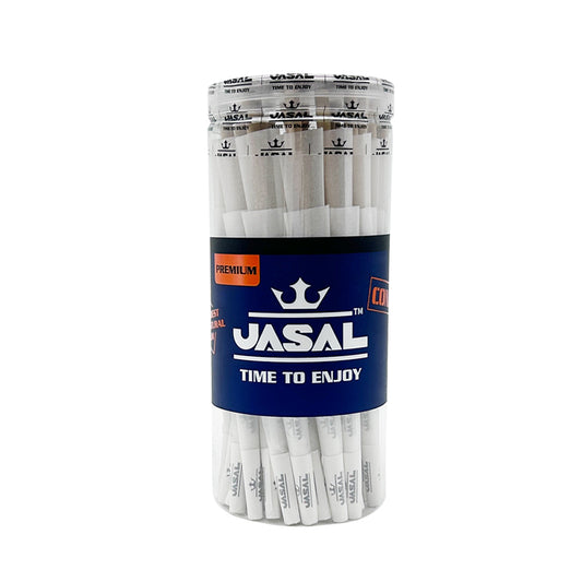 UASAL 50 Cone Premium Kingsize Cones Smoking Rolled 108MM Rolling Paper with Tips & Packing Tubes Included