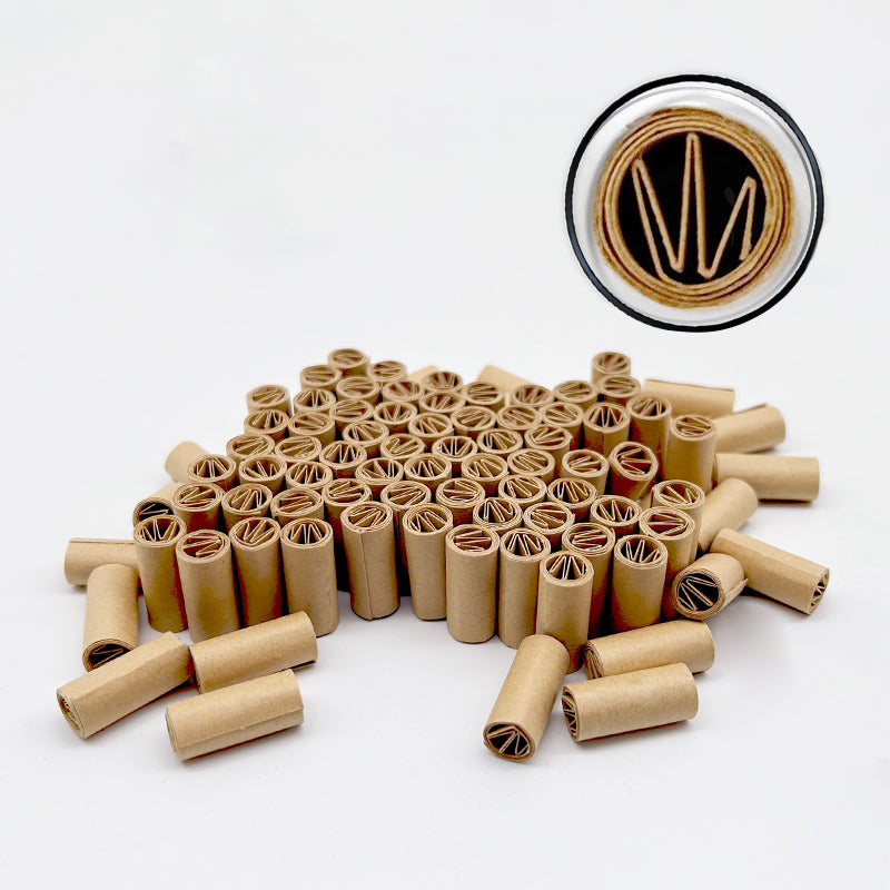 UASAL Tips Paper Accessories Unrefined 200 Pcs/Box Ø8mm Rolling Tips Rolling Paper Joints