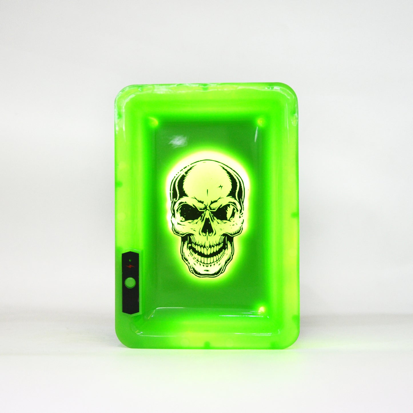 UASAL LED Glow Rolling Tray Luminous tray LED Tray Rolling Glow Light Up Rechargeable 6.9x4.8 Inch