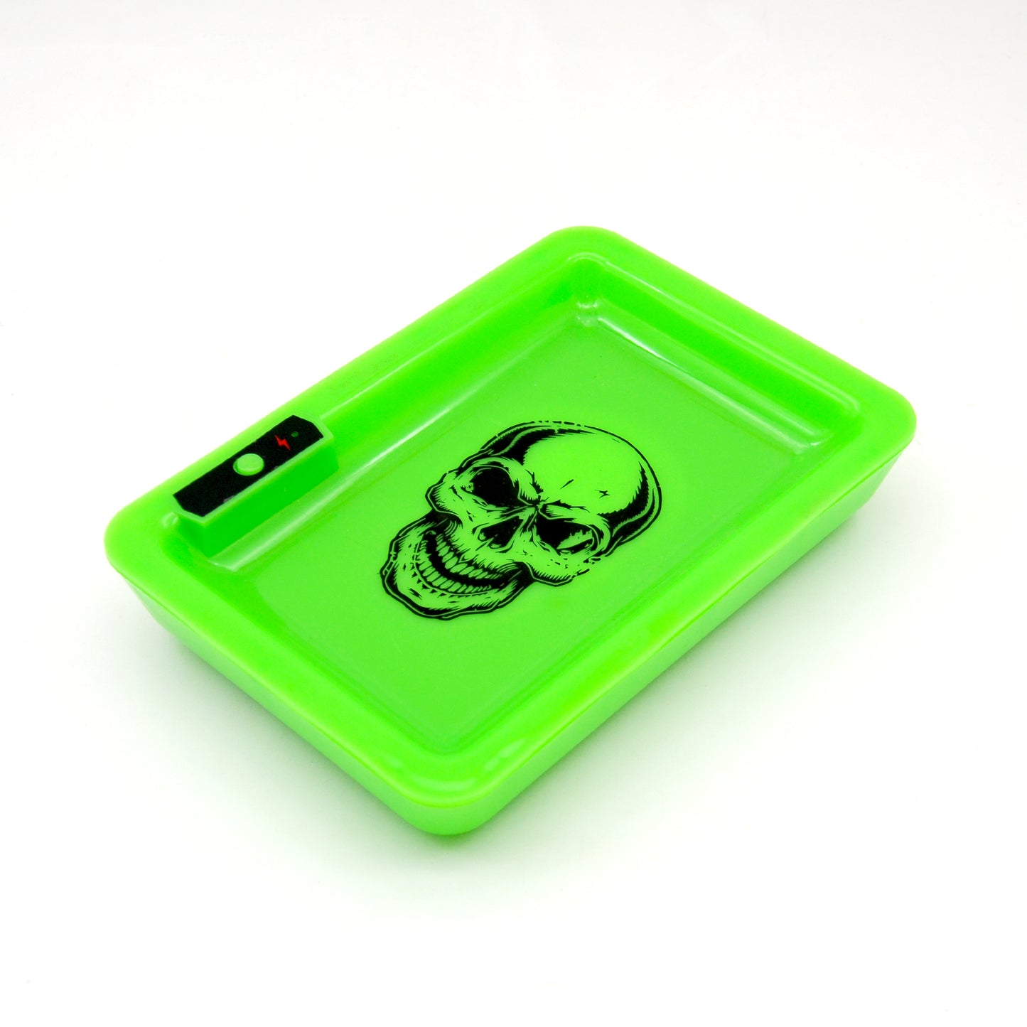 UASAL LED Glow Rolling Tray Luminous tray LED Tray Rolling Glow Light Up Rechargeable 6.9x4.8 Inch
