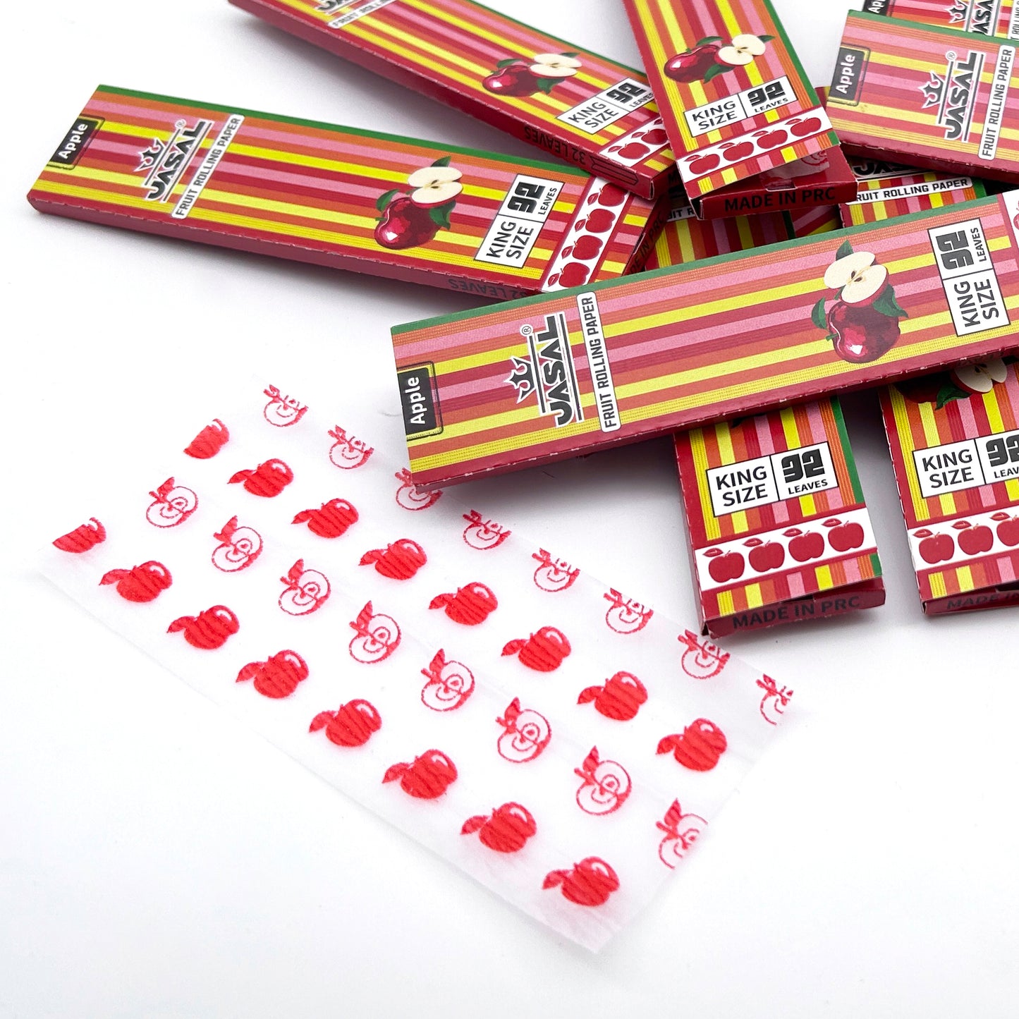 UASAL Fruit Flavor Kingsize Rolling Papers -12 Packs 108mm Rolling Papers (32 Leaves in Pack) 384 Total,Watermelon