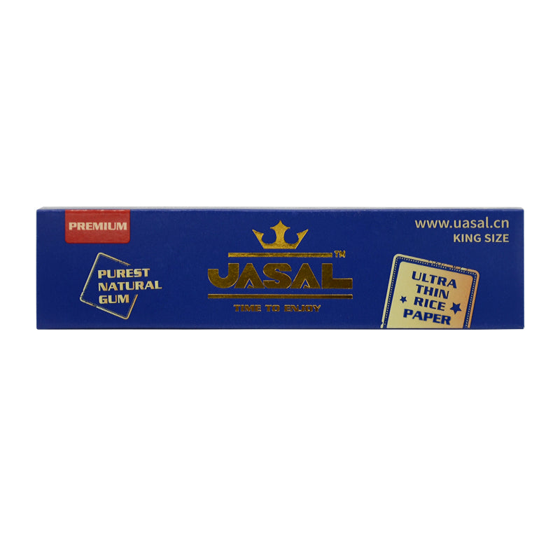 UASAL White King Size Cigarette Rolling Papers - 50 Packs 108mm Rolling Papers (32 Leaves in Pack) 1600 Total